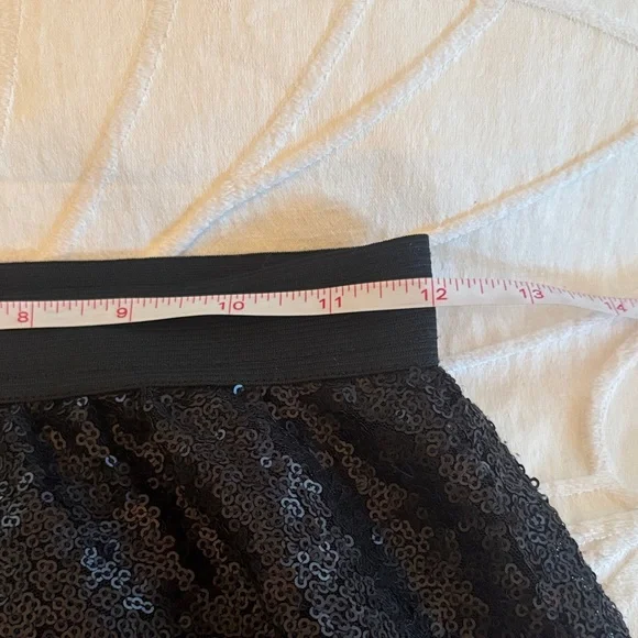 GAP Black Sequin Skirt - Picture 5 of 6